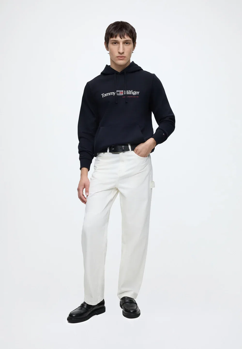 Худи с графическим принтом - худи Tommy Hilfiger, Navy Blue — фото 2
