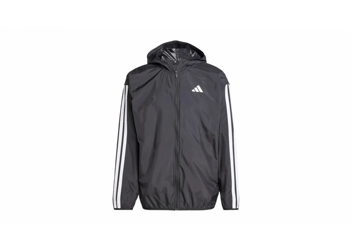 Мужская ветровка с длинным рукавом Adidas Windbreaker, Black/White