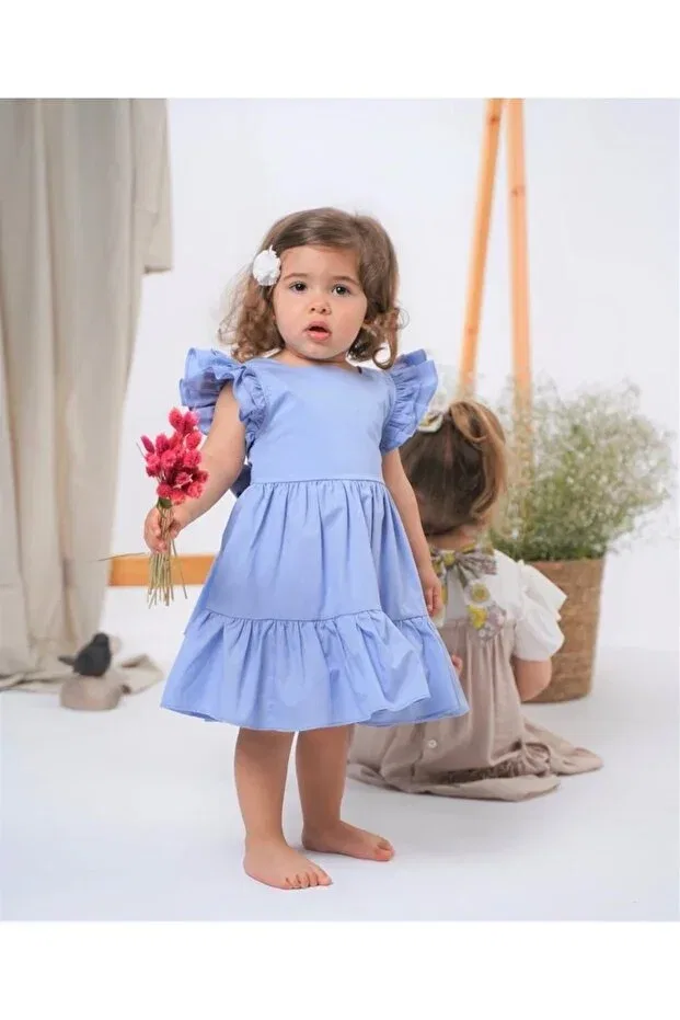 Детское платье для девочек с принтом Victoria Le Petit Mico, Multicolor