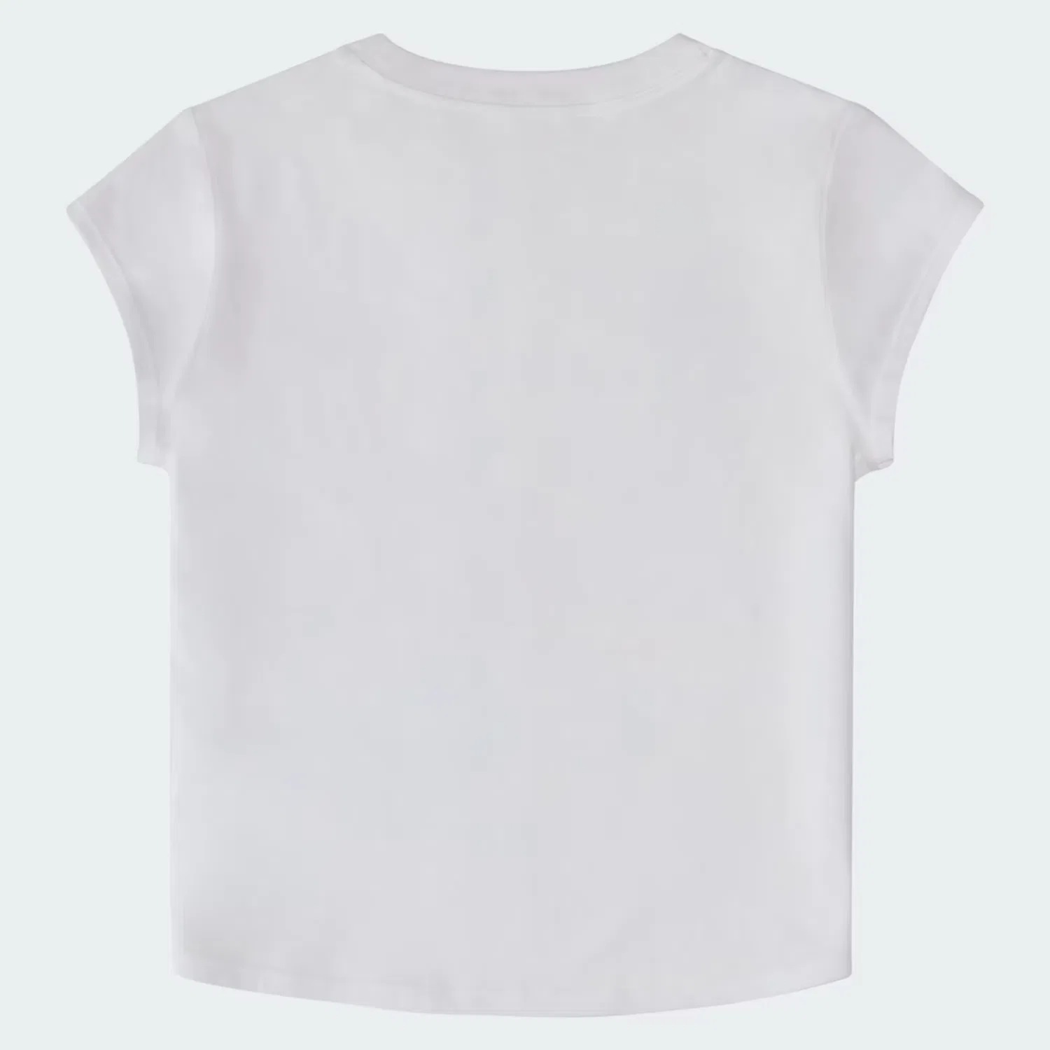 Детский комплект с принтом из футболки и шорт N Cap Sleeve Tee Woven Short Set Adidas Sportswear, белый — фото 3