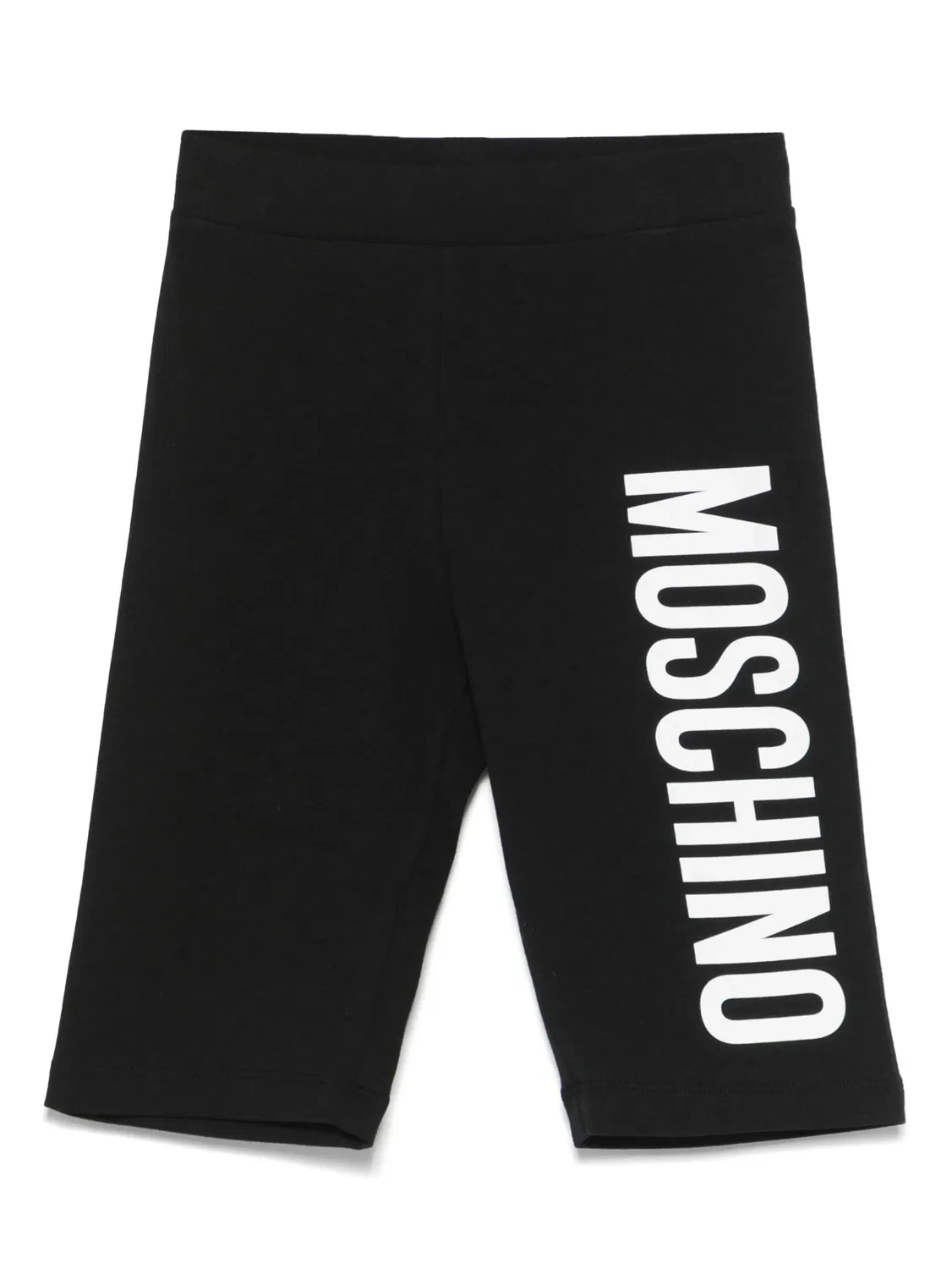 Moschino Шорты для девочек черного цвета