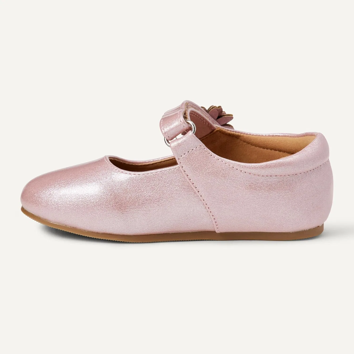 Детские туфли Мэри Джейн для девочек Amazon Essentials, Pink Glitter — фото 4
