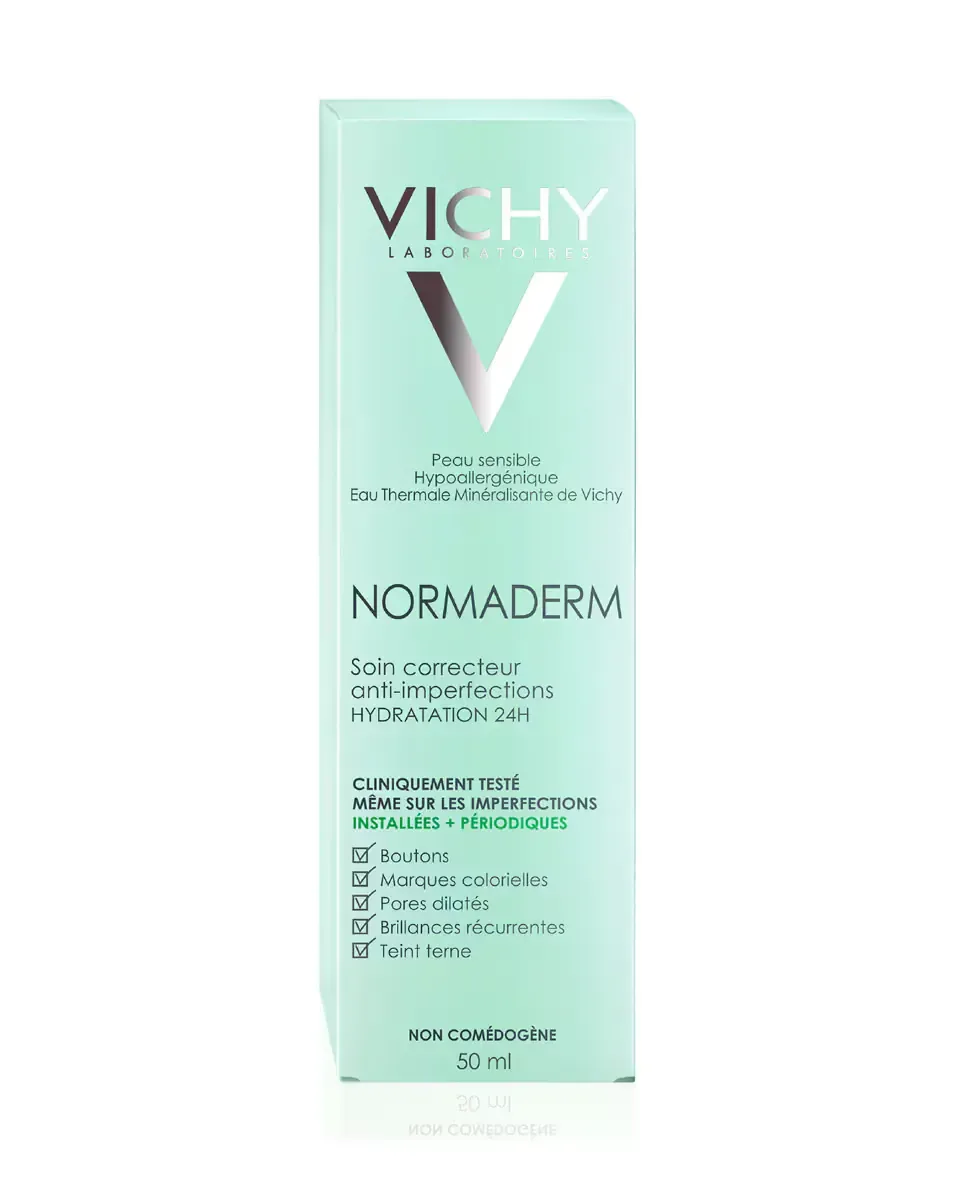 Крем для лица Vichy — Анти-пятновый с салициловой кислотой Normaderm Корректирующий уход, 50 мл — фото 2