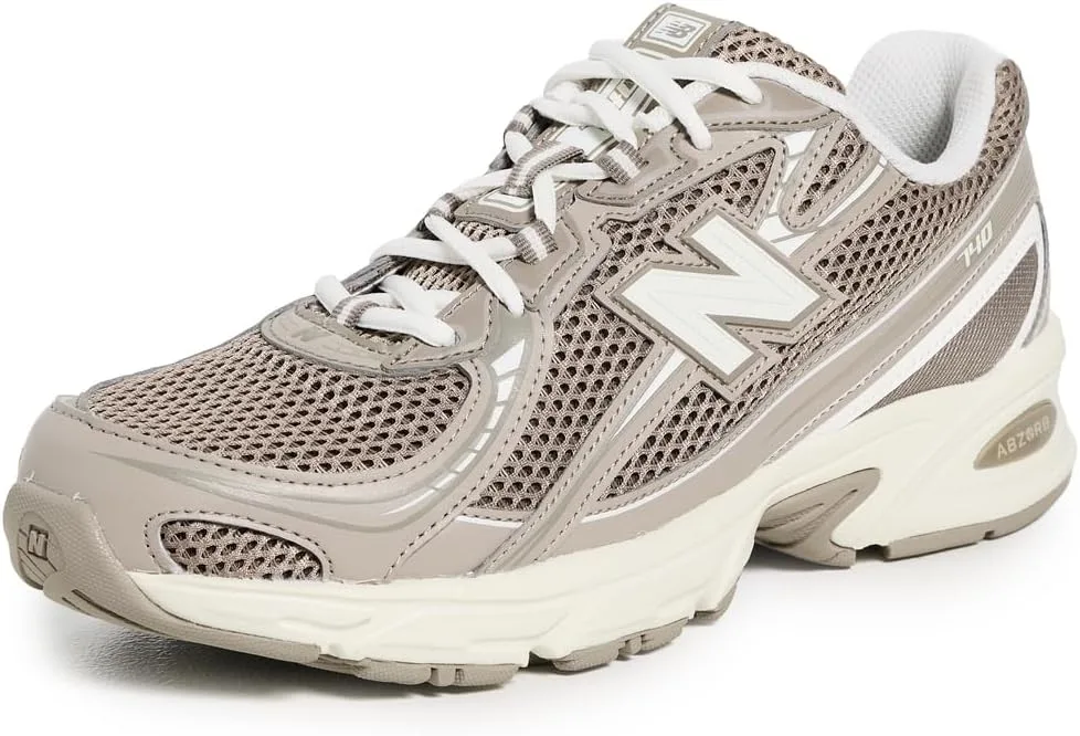 Унисекс кроссовки New Balance 740, зеленый/серебристый металлик
