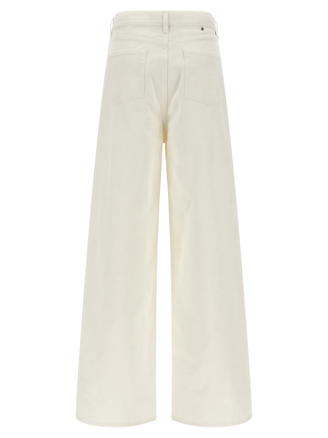 Женские джинсы-бойфренд из хлопка Melody Boyfriend Golden Goose, White — фото 2
