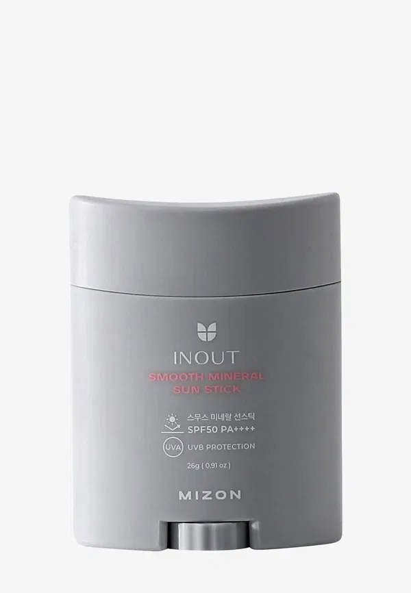 Солнцезащитный стик SPF 50+ Inout smooth mineral sun stick, Mizon 26 г