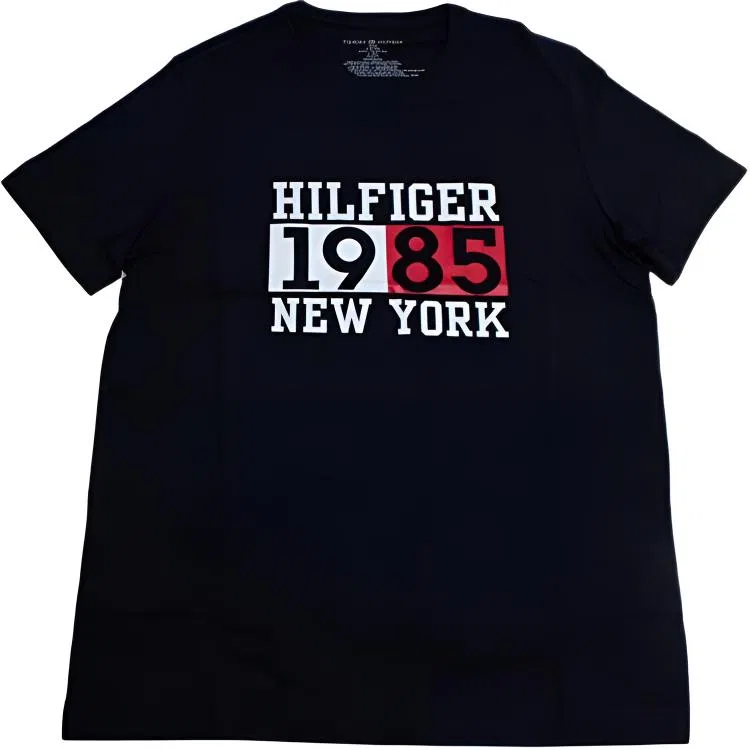Мужская футболка с круглым вырезом Marine Tommy Hilfiger, Marine