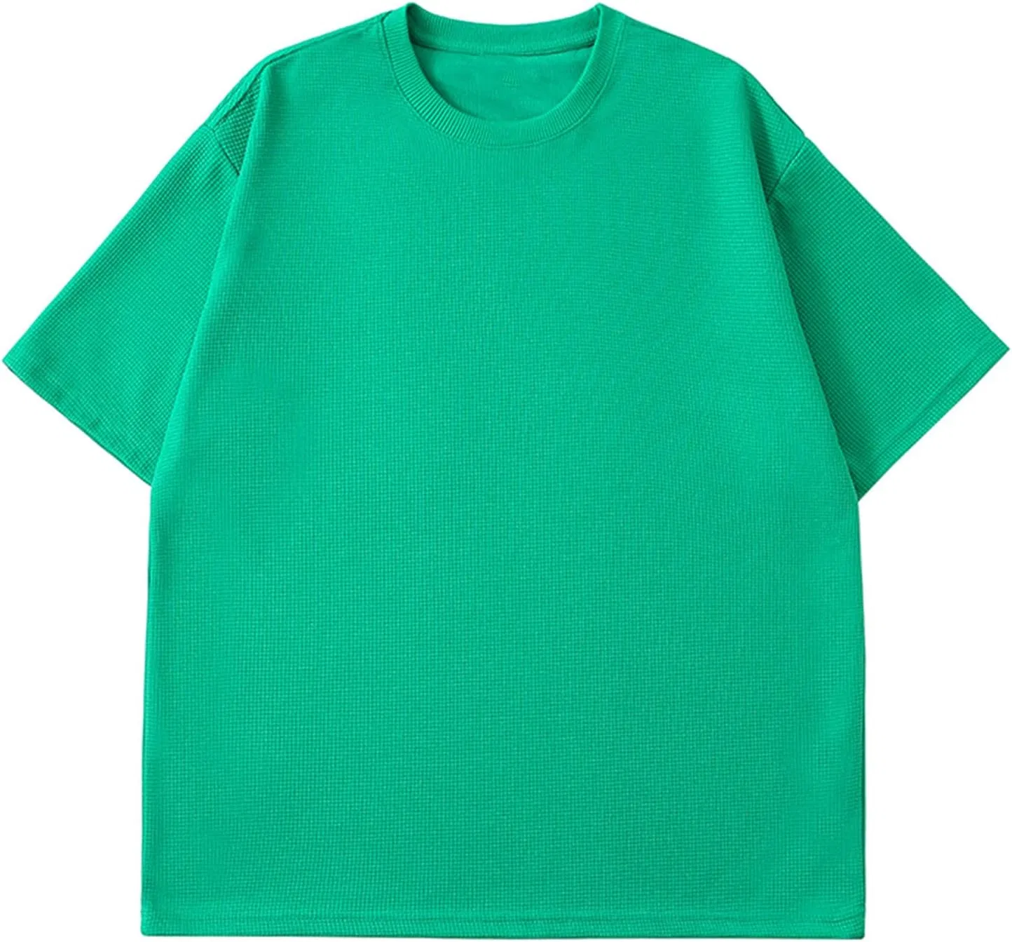 Мужская свободная футболка оверсайз, Green