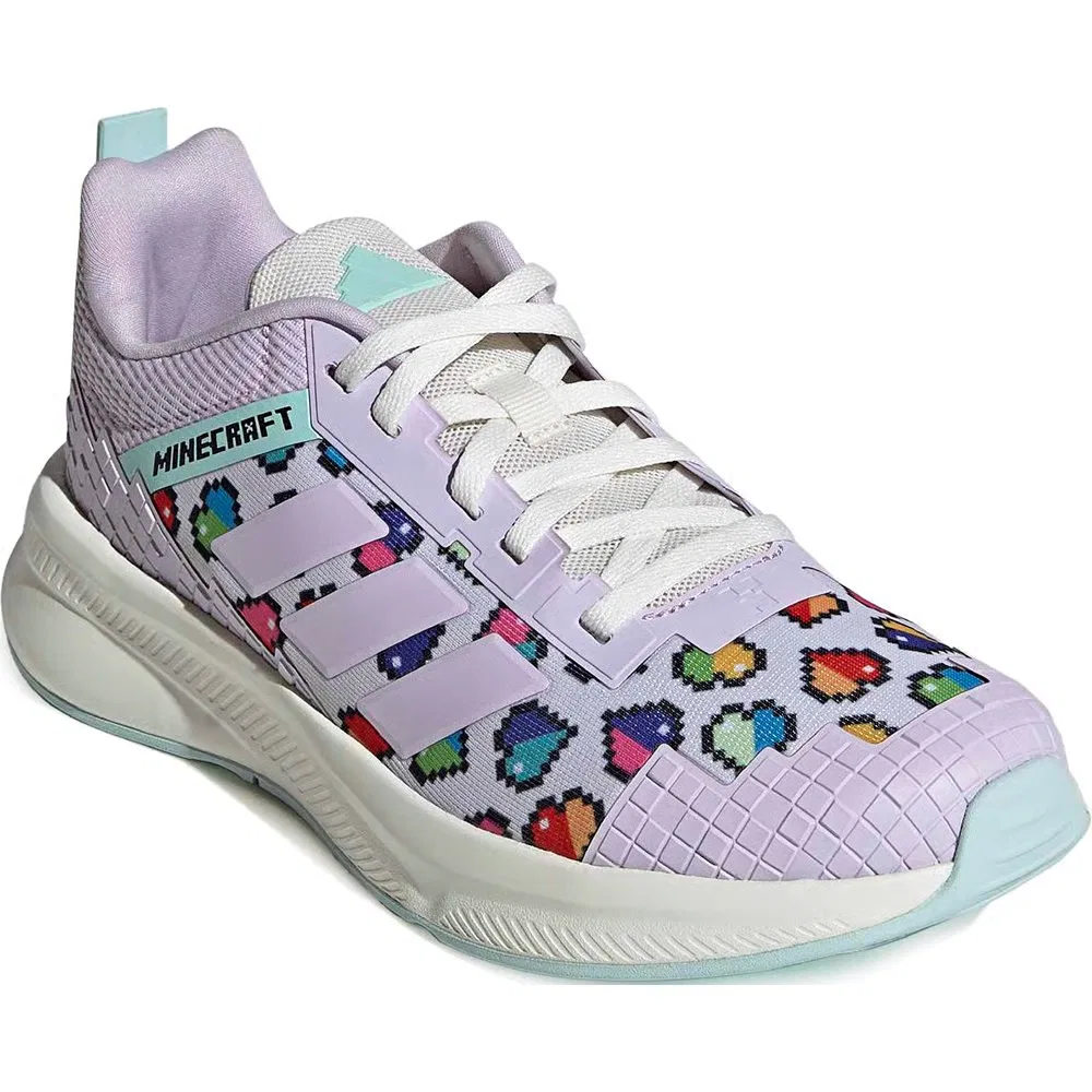 Детские кроссовки для бега Minecraft Fortarun 4.0 Adidas, Purple/Purple/Purple