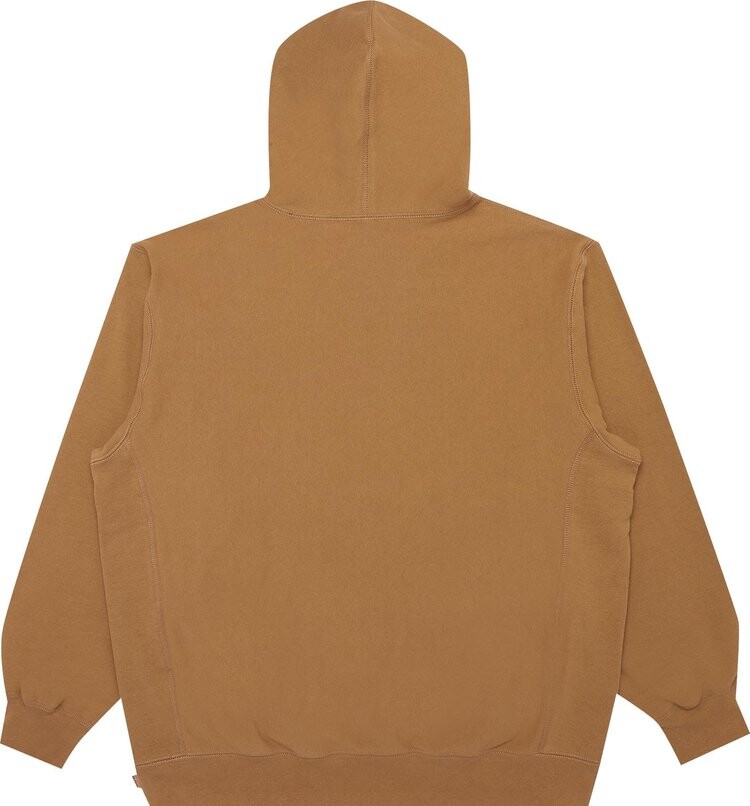 Толстовка Supreme x Swarovski S Logo Hooded Sweatshirt 'Brown', коричневый — фото 3