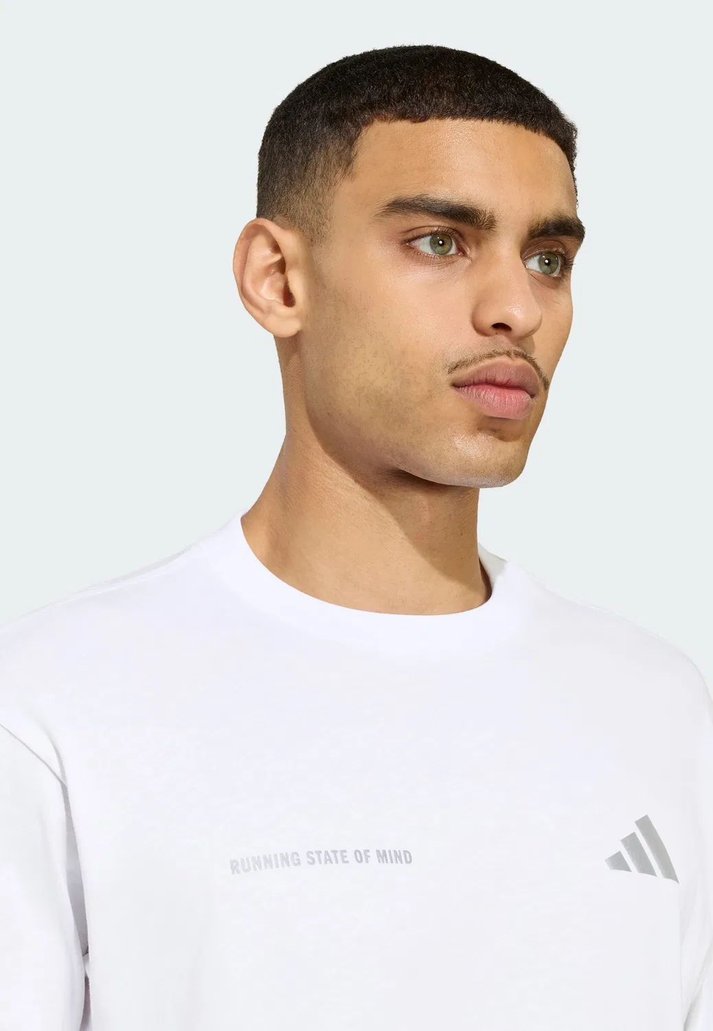 Спортивная футболка Adidas Performance Shirt Adi365 белого цвета — фото 4
