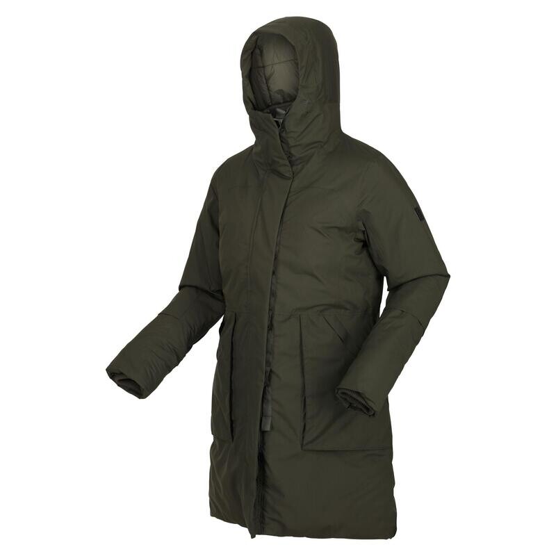 

Женский походный дождевик Regatta, цвет khaki/dunkelgrün