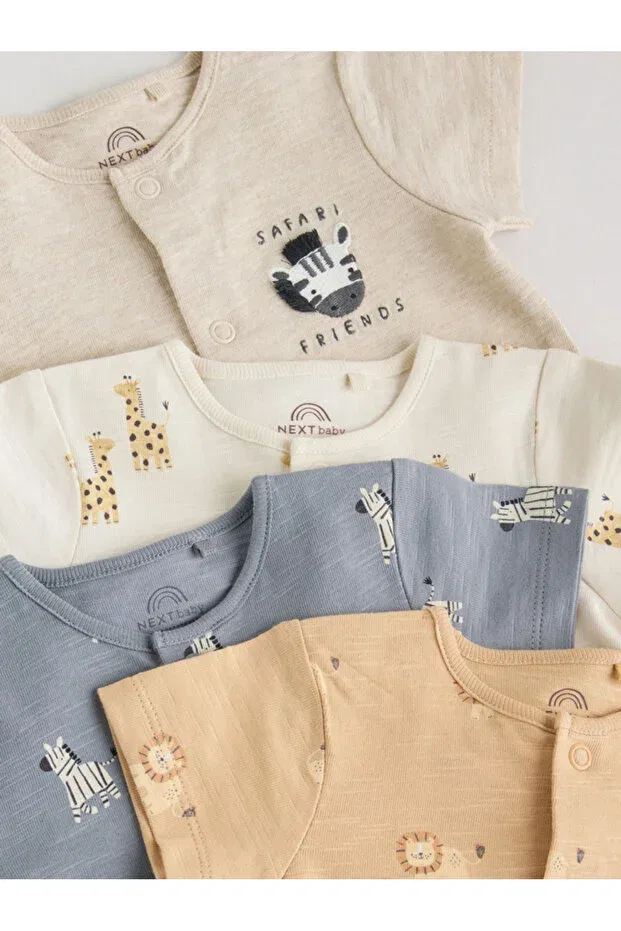 Детский комбинезон для мальчиков с принтом Next Baby, Multicolor — фото 3