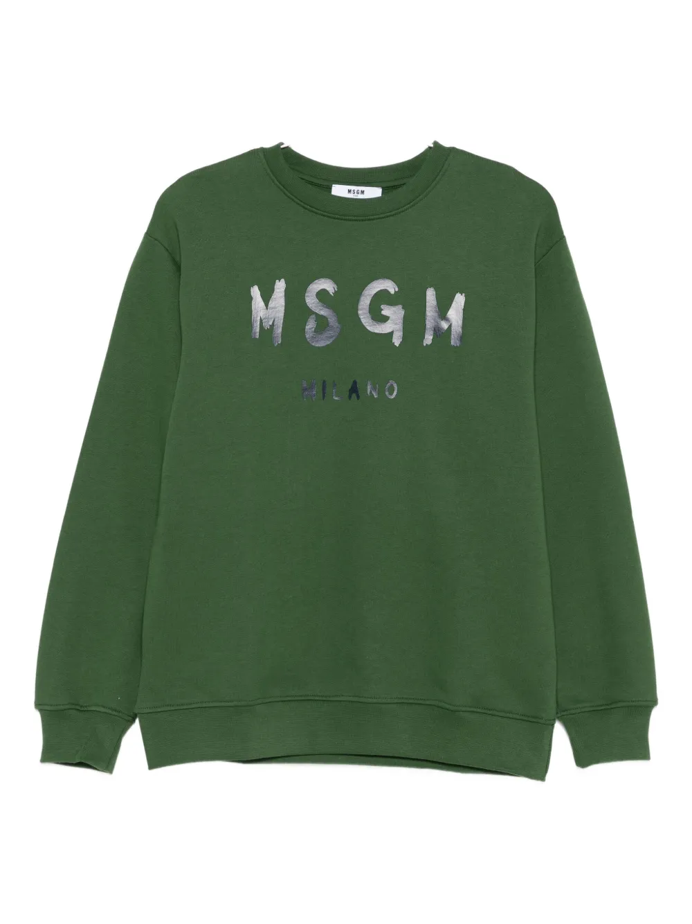 

Толстовка с логотипом MSGM Kids, зеленый