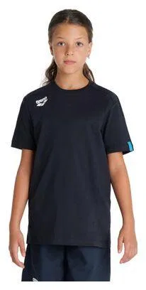 Детская футболка с коротким рукавом Team T-Shirt Arena, Navyblau — фото 4
