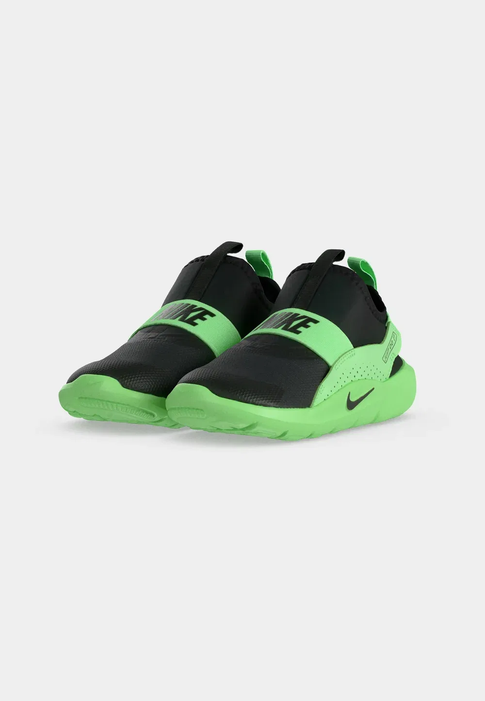 Кроссовки для бега по шоссе Flex Runner 4 TD унисекс Nike Performance, Black/Illusion Green — фото 3