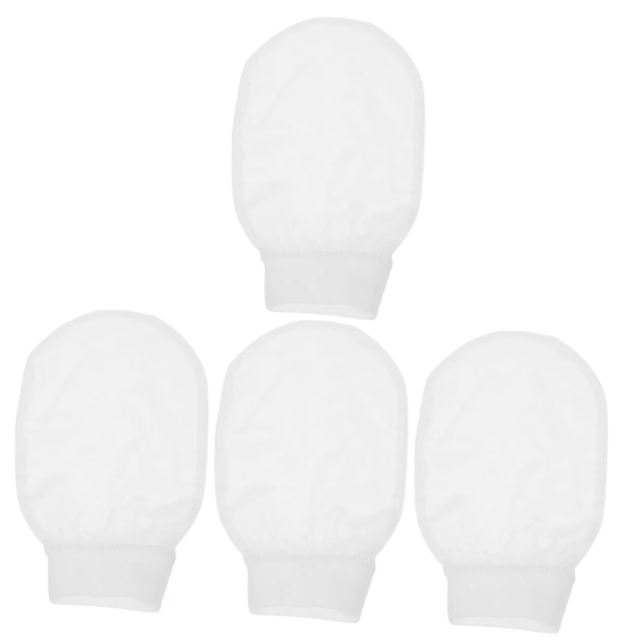 Эксфолиирующие перчатки Beavorty, 4 шт, 24x15x4 см, White