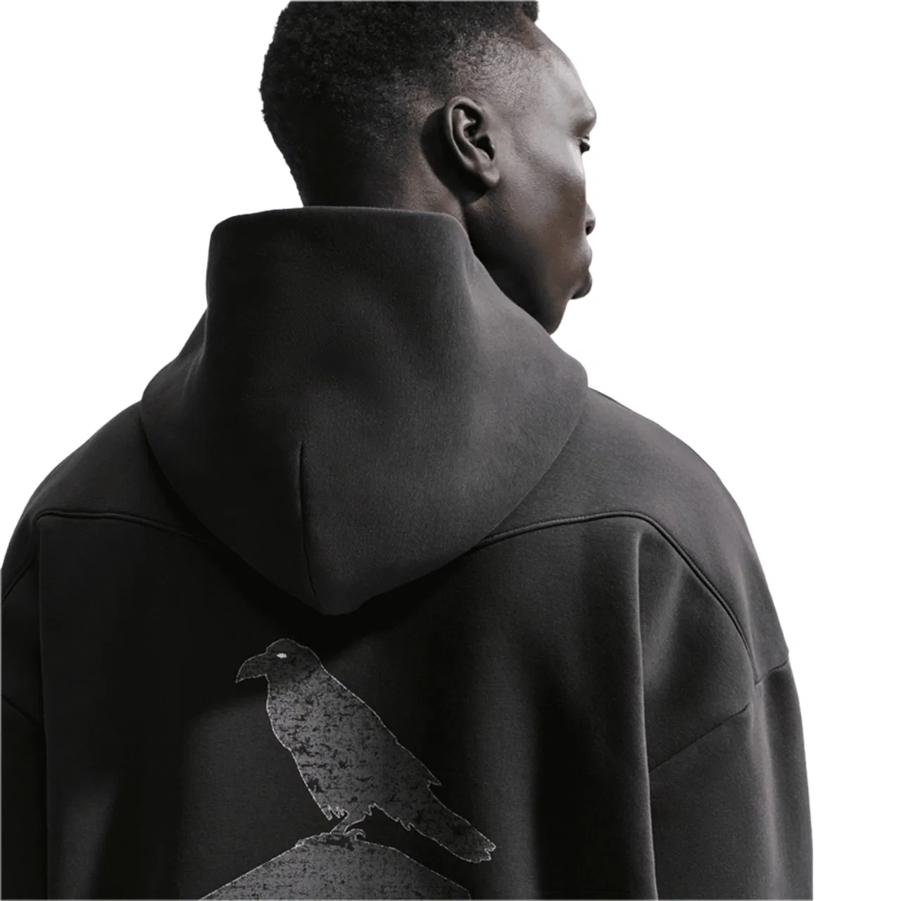 Мужская толстовка Therma-FIT LeBron Nike, цвет Grey/Off Noir — фото 4