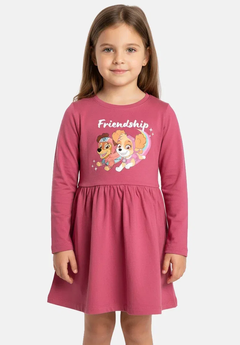 Kleid Friendship Skye Freedom Kleidchen Rock Langarm - трикотажное платье Paw Patrol, Pink