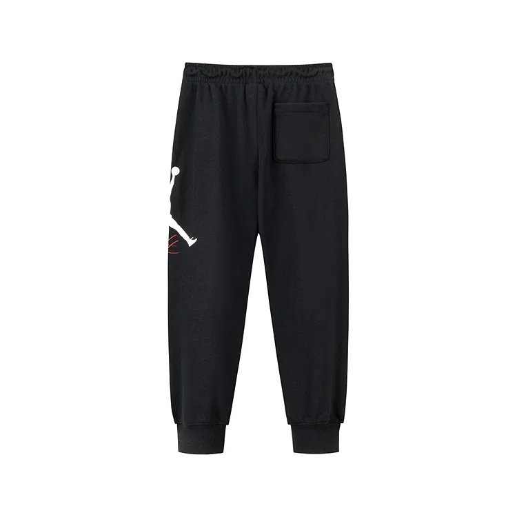 Детские брюки спортивные Jordan Kids Pants Moderate, White/Black — фото 2