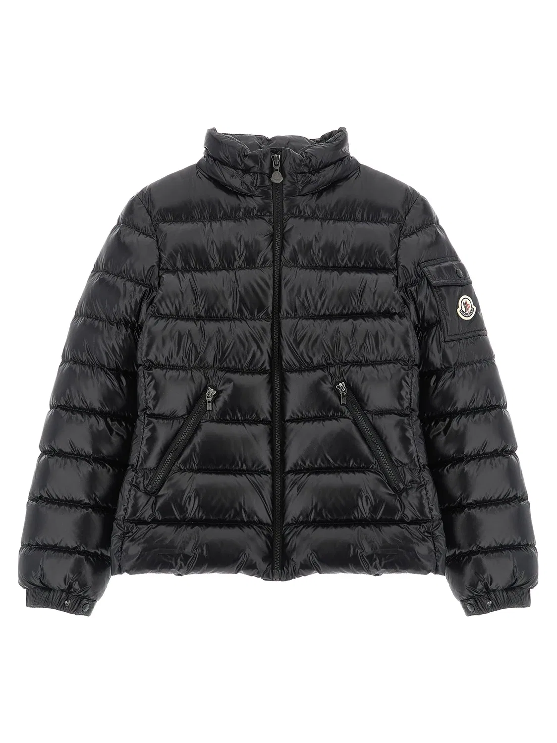Пуховик "Badyf" Moncler Enfant, черный — фото 2