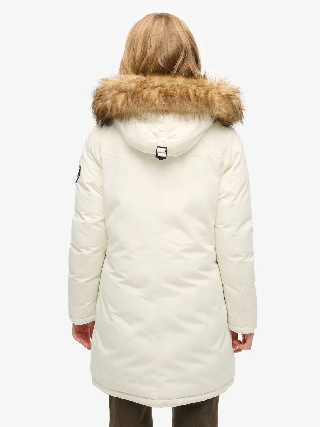 Парка Everest Superdry, белый — фото 4