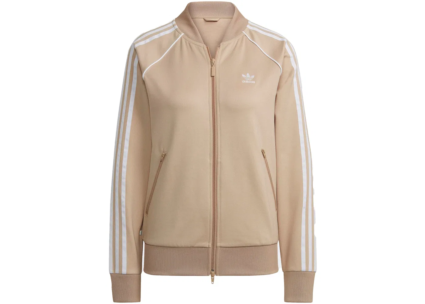 Женская куртка с длинным рукавом Jacket Adidas, Magic Beige