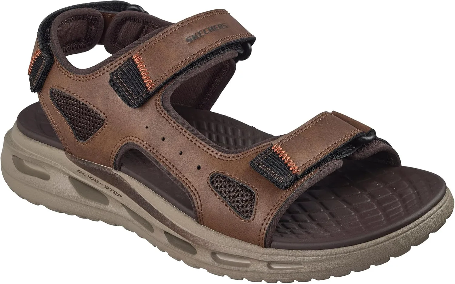 Мужские сандалии Skechers Orvan SD, коричневый