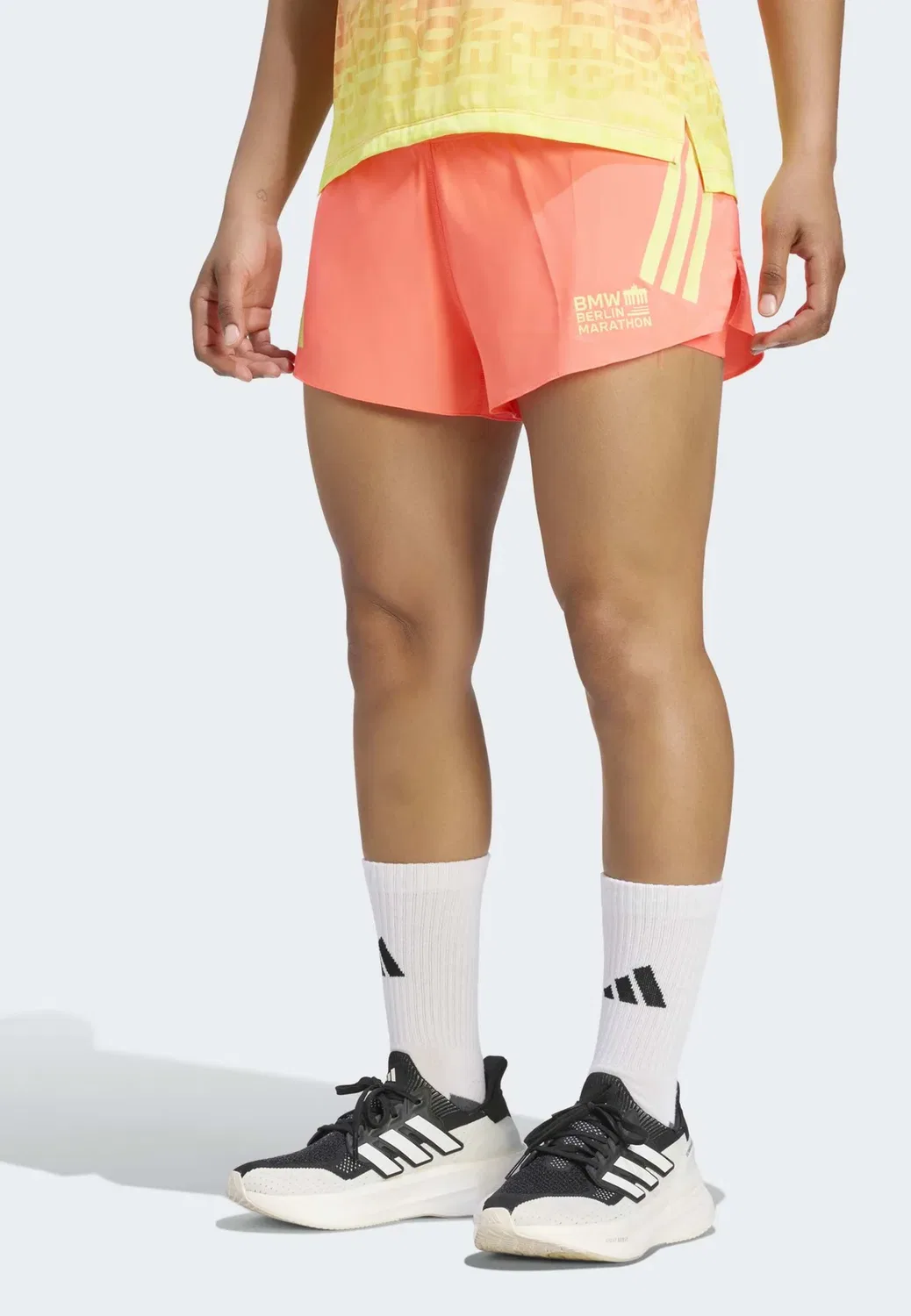 Ber26 2in1 w - спортивные шорты Adidas Performance, Solar Turbo