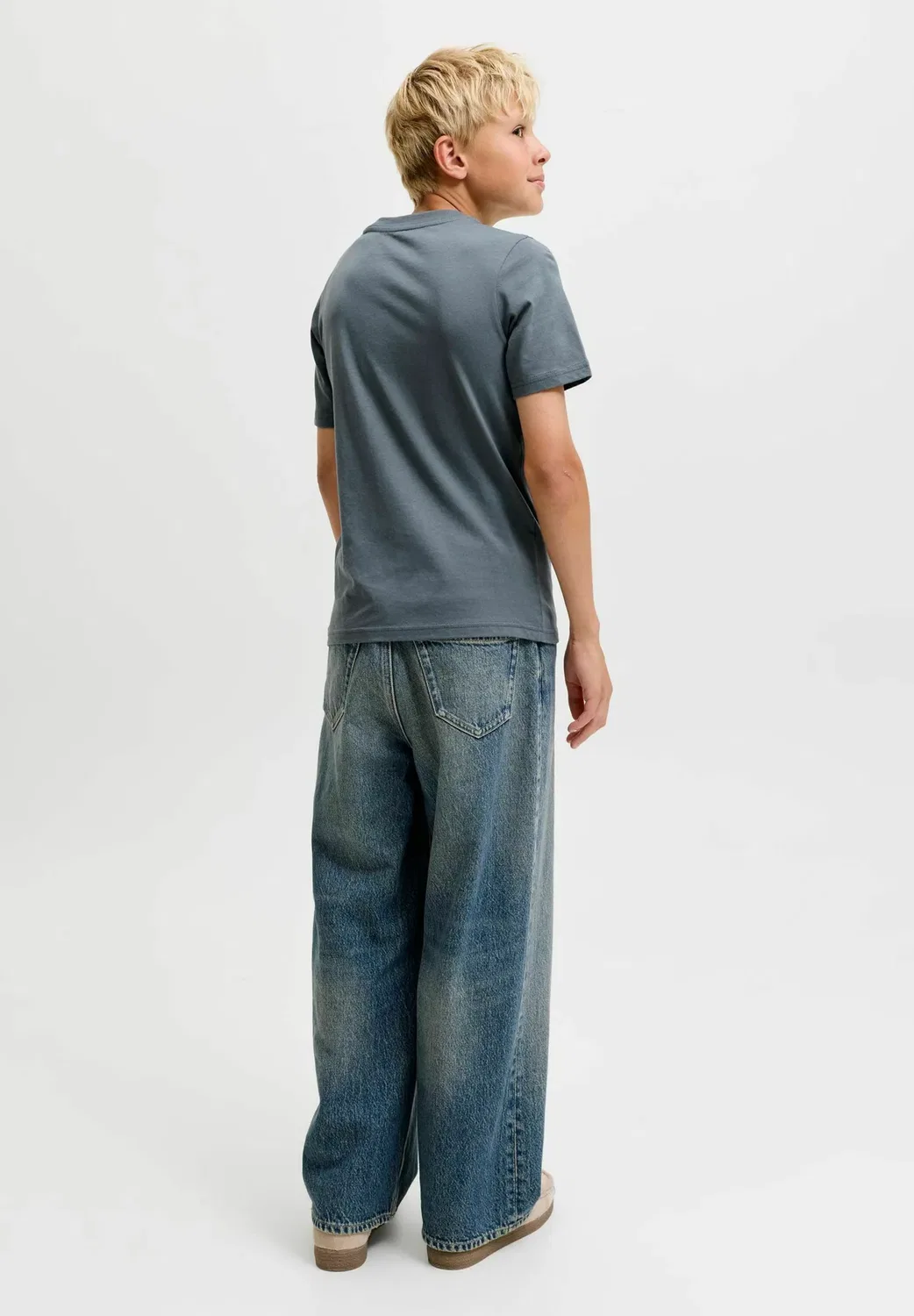 Футболка, детская футболка с принтом Jack & Jones Junior, Turbulence — фото 3