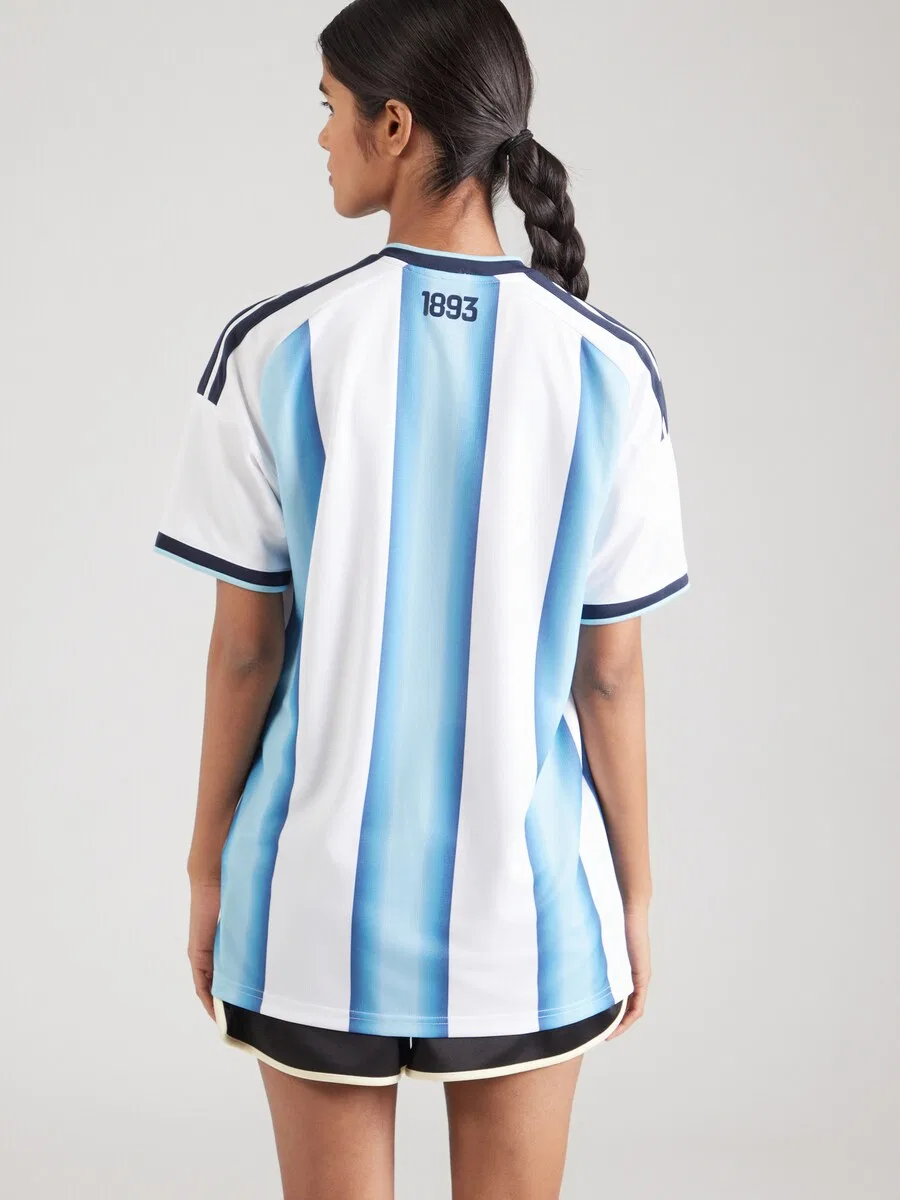 Футболка ADIDAS PERFORMANCE 'Argentina 26 Home' в синем, темно-синем цвете — фото 4