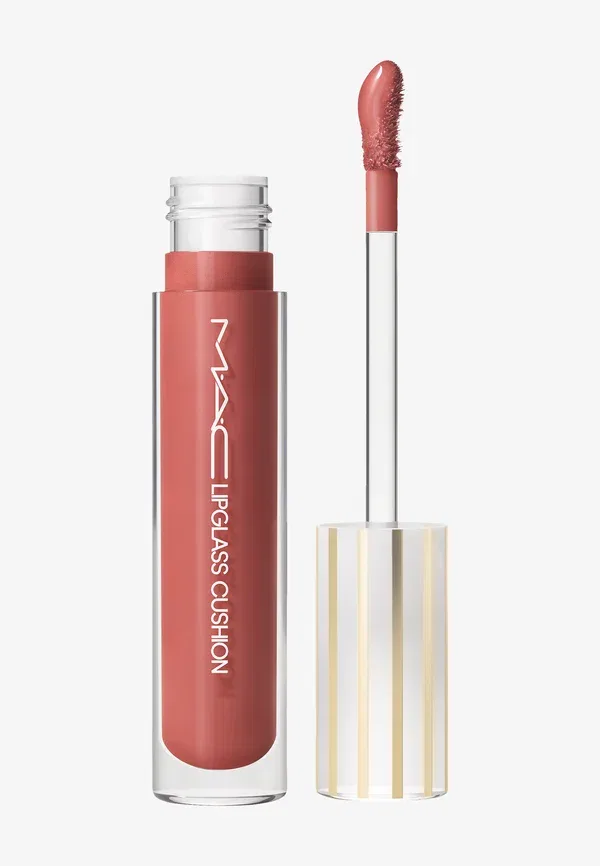 Блеск для губ масляный, 5 мл Lipglass cushion high-pigment oil Mac, Mauvement, цвет mauvement