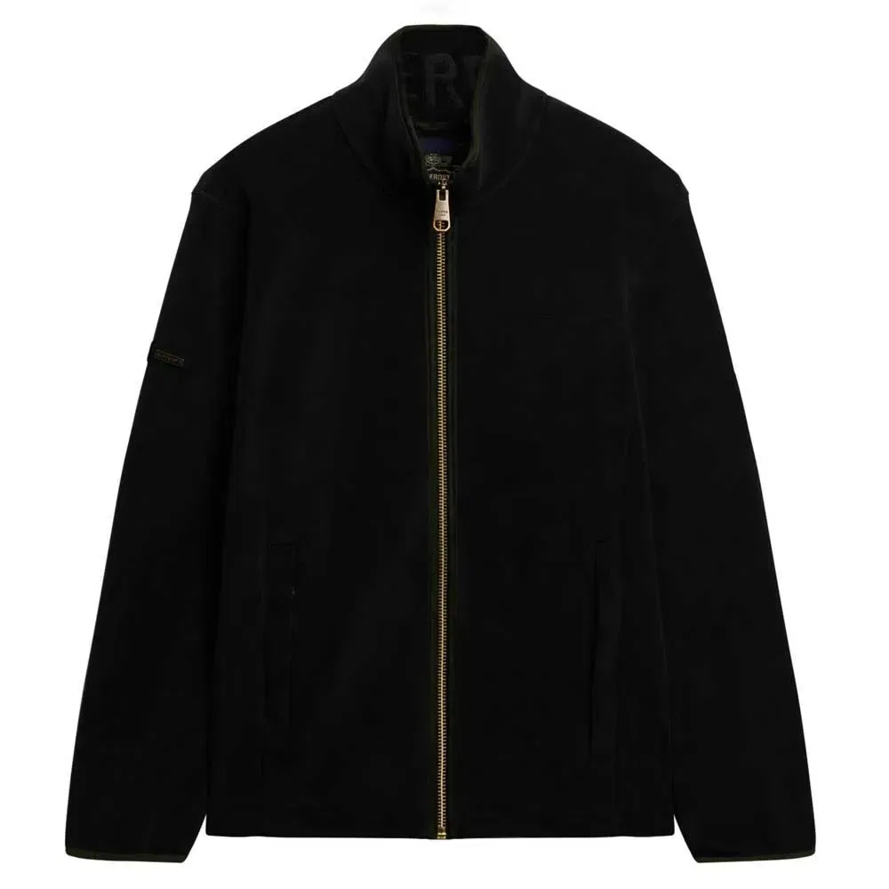 Куртка флисовая Estate Superdry, черный — фото 3