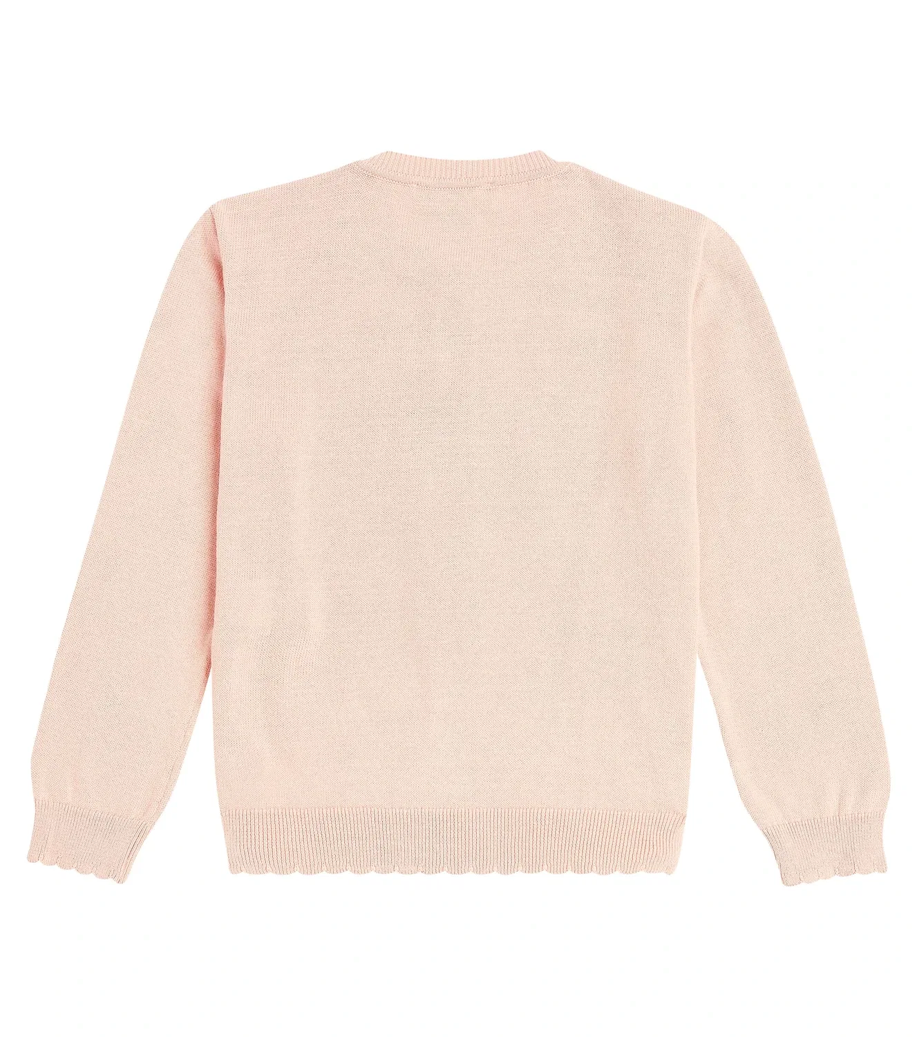 Кардиган хлопковый с цветочным узором Stella Mccartney Kids, розовый — фото 4