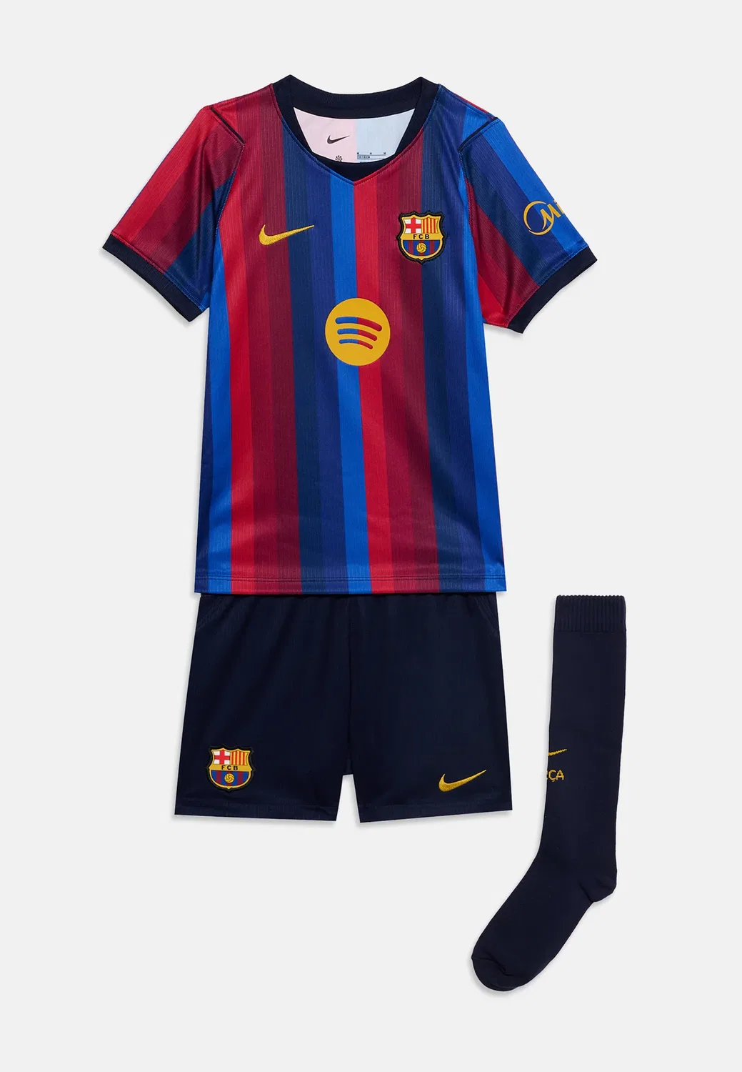 Домашний футбольный клуб "Барселона" унисекс - другие аксессуары Nike Performance, Deep Garnet/Blue Void/Mineral Yellow