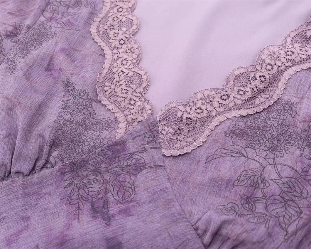 Женское платье миди с цветочным принтом, Orangered — фото 3