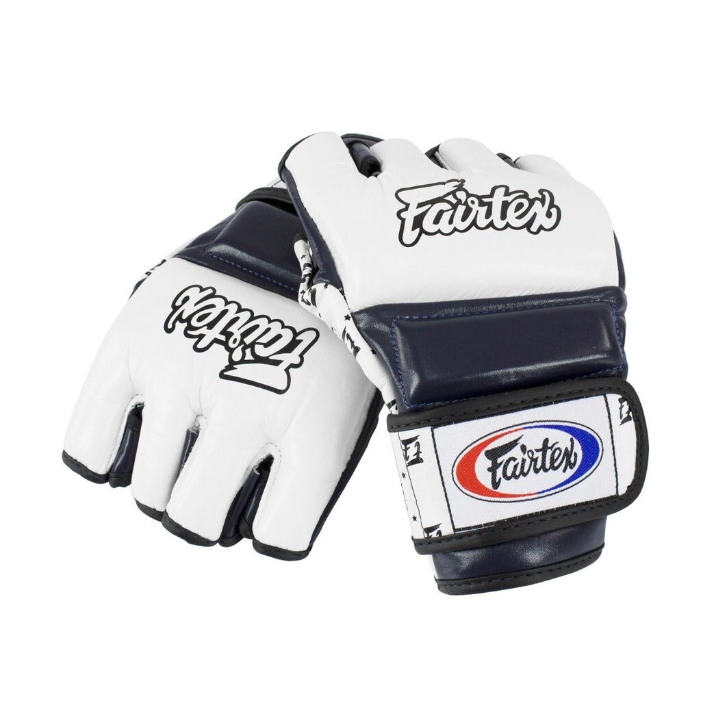 

Перчатки для спарринга Fairtex Super, размер XL, белый/синий