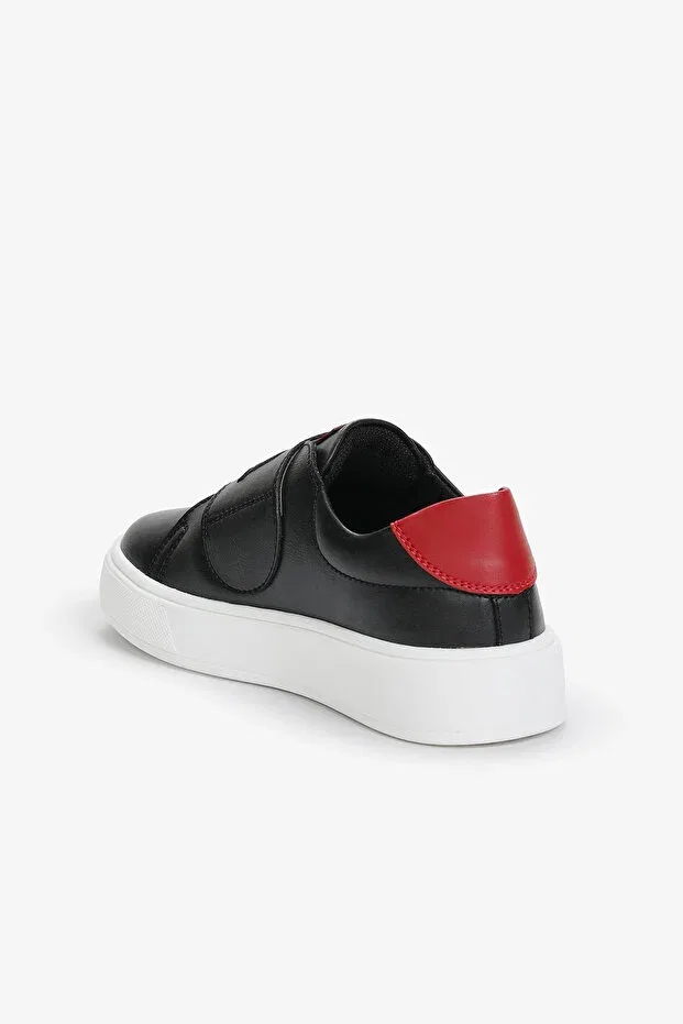Детские кеды для мальчиков на липучке U.S. Polo Assn., Black — фото 4