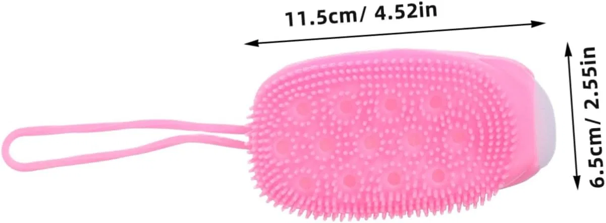 Набор силиконовых скрабов для тела, 3 шт, FOMIYES, 11.5x6.5x4.7 см — фото 2