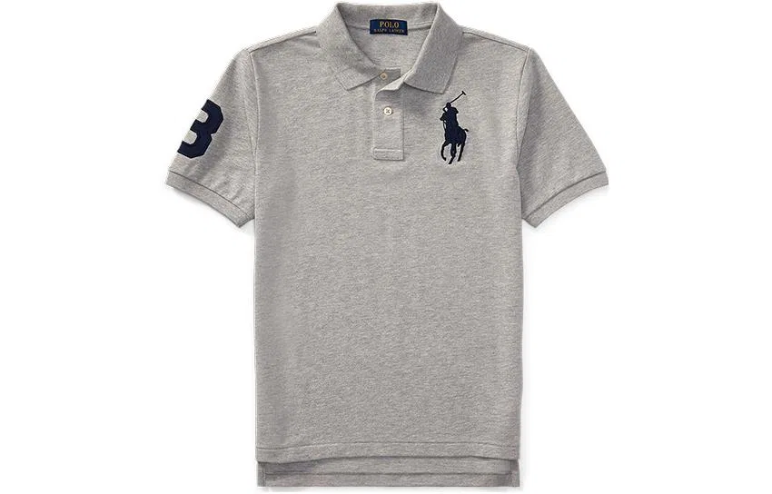 Футболка-поло Big Pony, Polo Ralph Lauren, Andor Heather Gray
