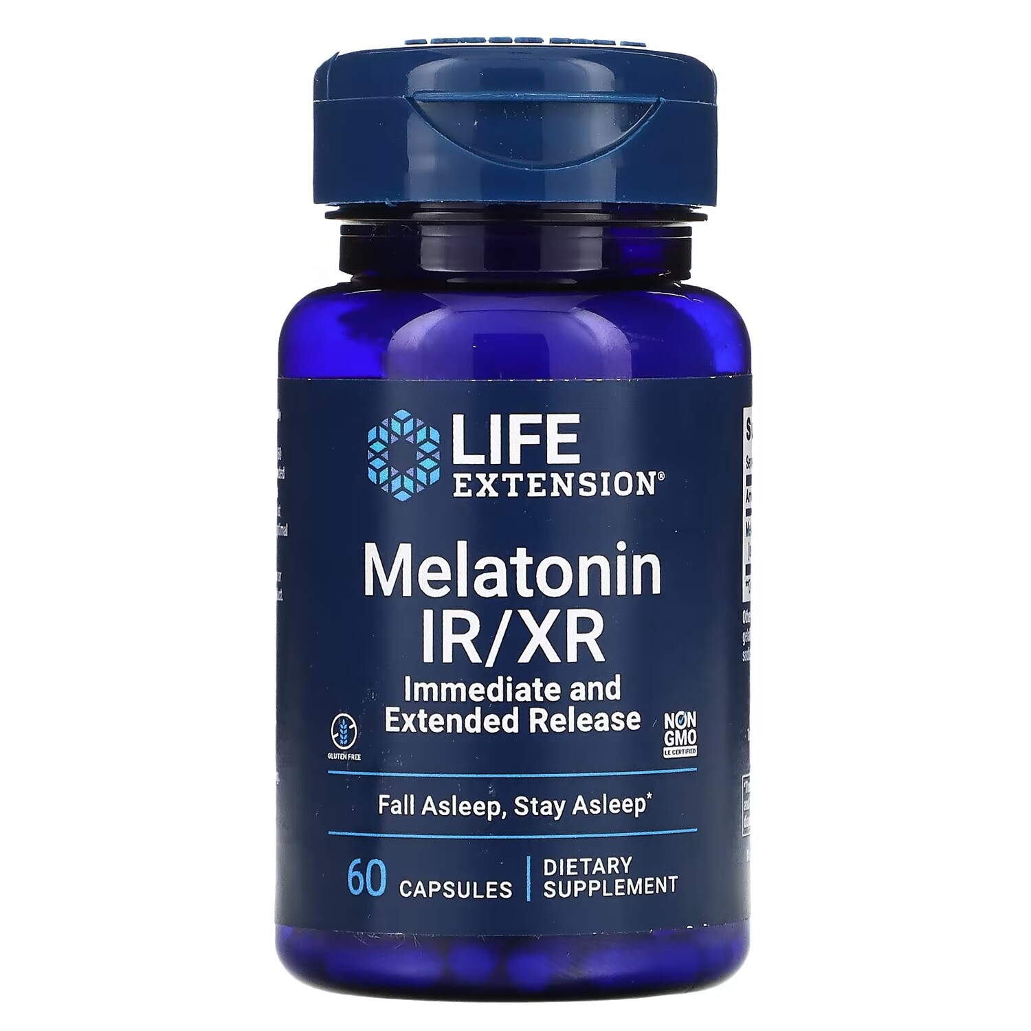 

Мелатонин IR Life Extension, 60 капсул
