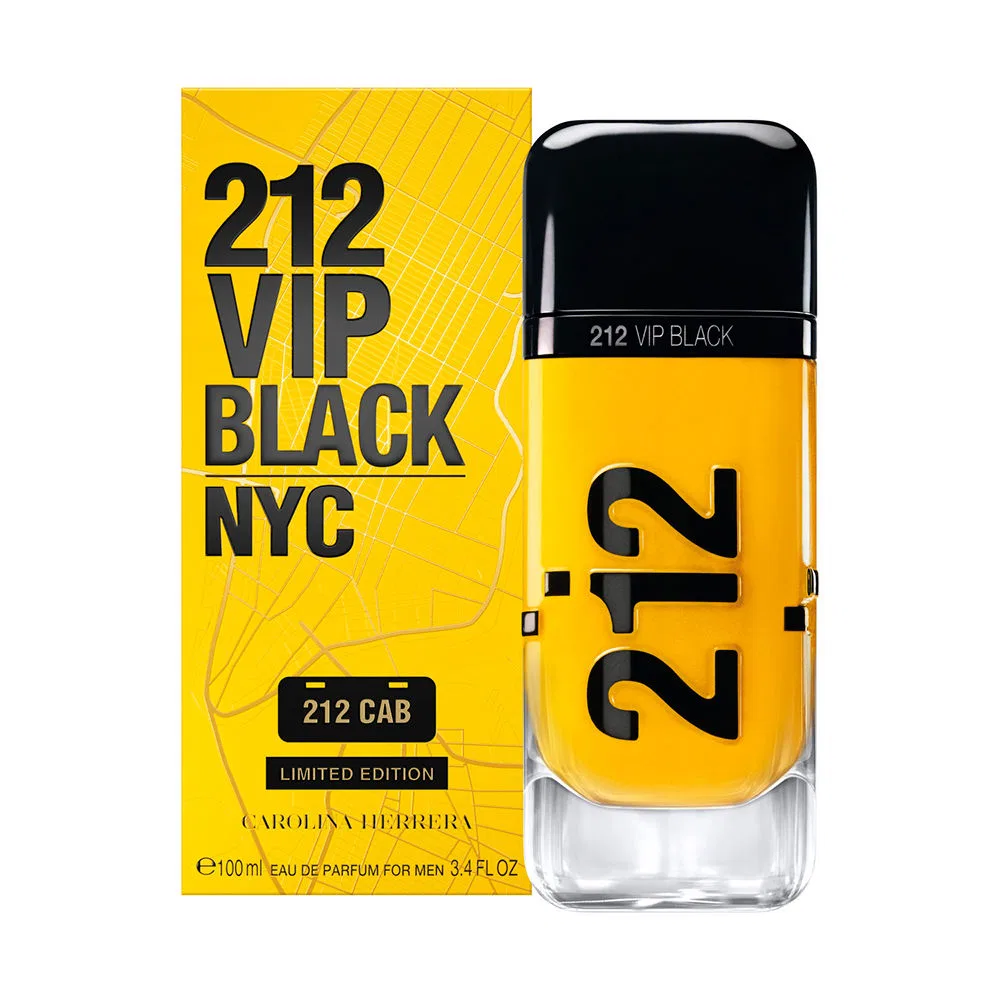 Парфюмерная вода Carolina Herrera 212 VIP Black Cab, 100 мл — фото 2