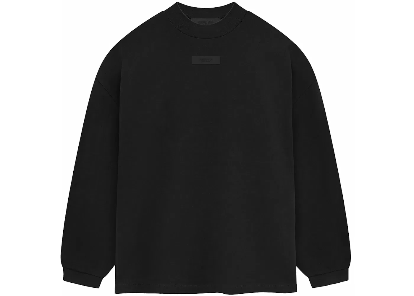 Мужской лонгслив с длинным рукавом Fear of God, Jet Black