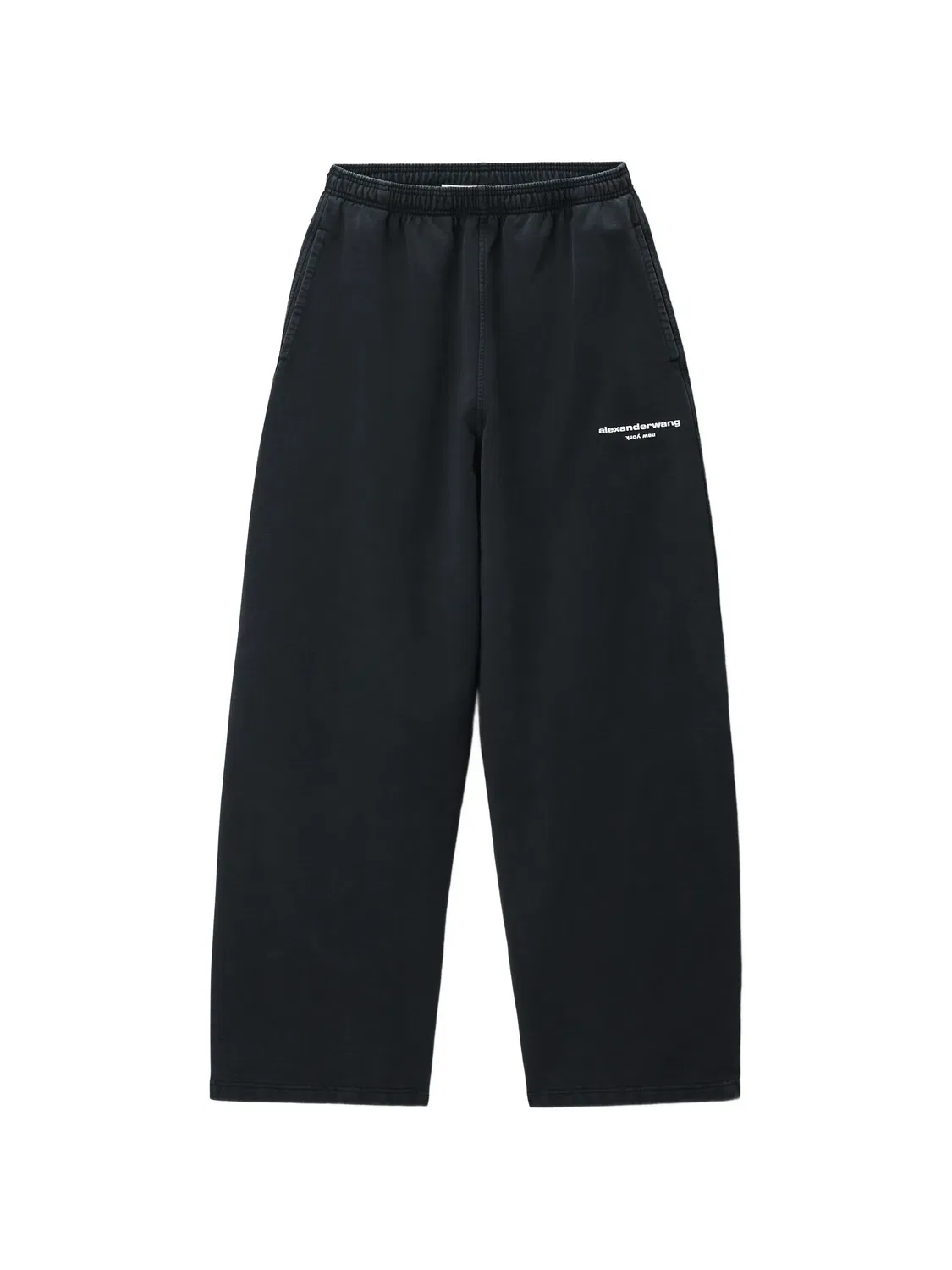 Спортивные брюки с логотипом Alexander Wang, черный