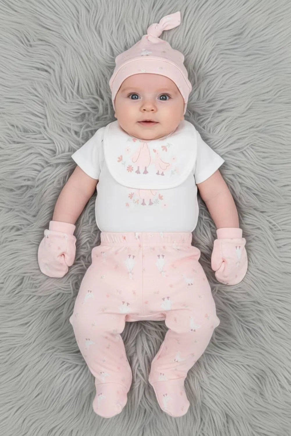 Комплект детской одежды из 5 предметов Rock-A-Bye Baby Boutique, разноцветный