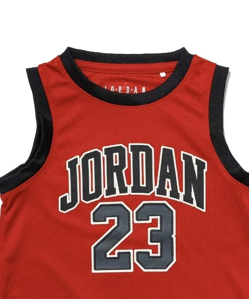 Детский комплект из топа и шорт с принтом JORDAN 23 JORDAN BRAND, White — фото 4