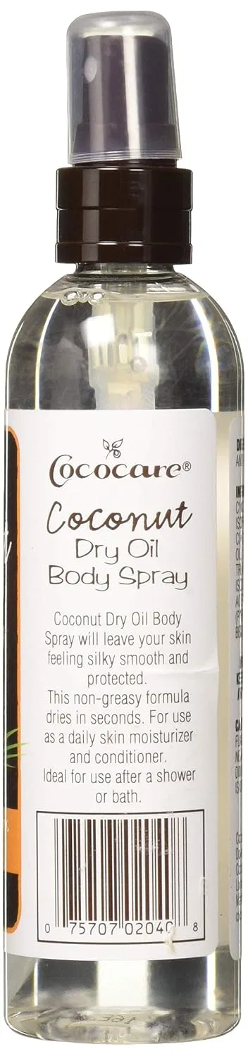 Масло для тела сухое спрей COCOCARE Coconut Dry Oil Body Spray, 177.44 мл, Coconut — фото 2