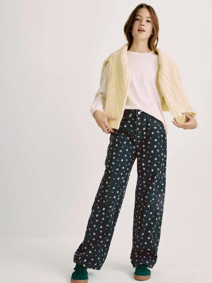 Джинсы Marks & Spencer Regular, черные — фото 2