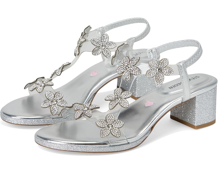 

Туфли Steve Madden Kids Savvy, серебряный