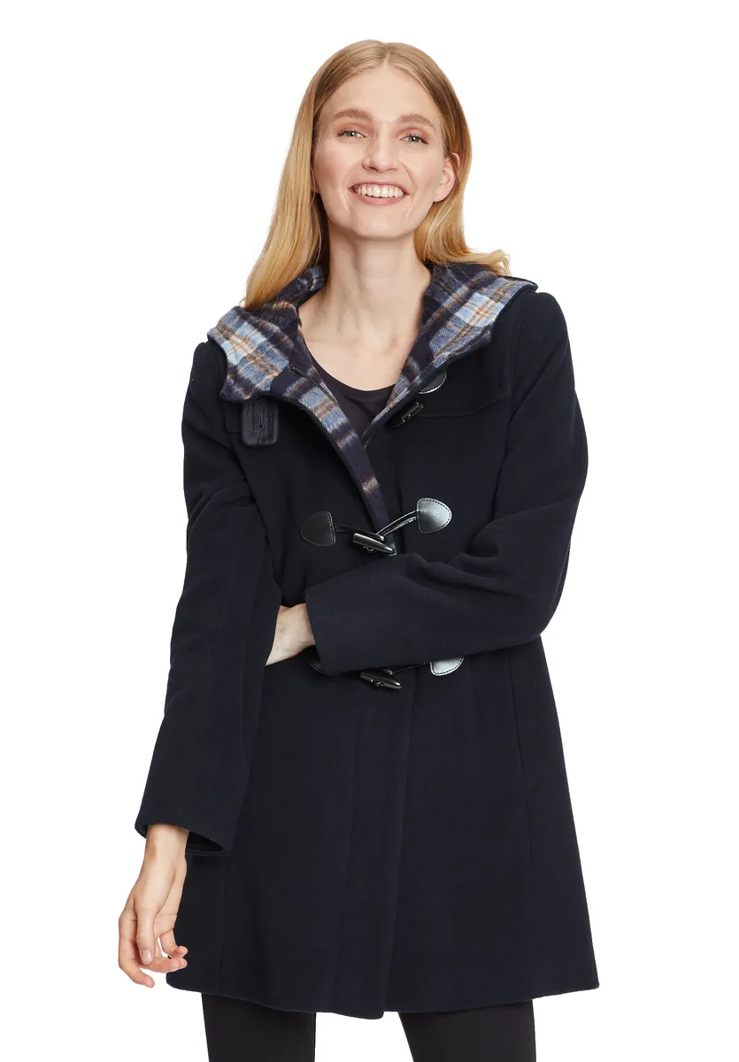 

Шерстяная куртка Gil Bret с капюшоном и застежкой на пуговицы, цвет Night Blue